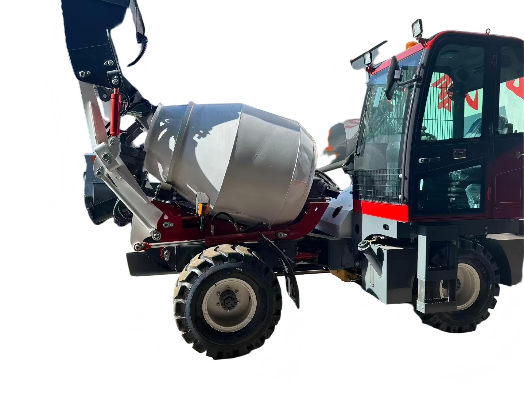 1000 Self-Loading Concrete Mixer Truck - Image 3