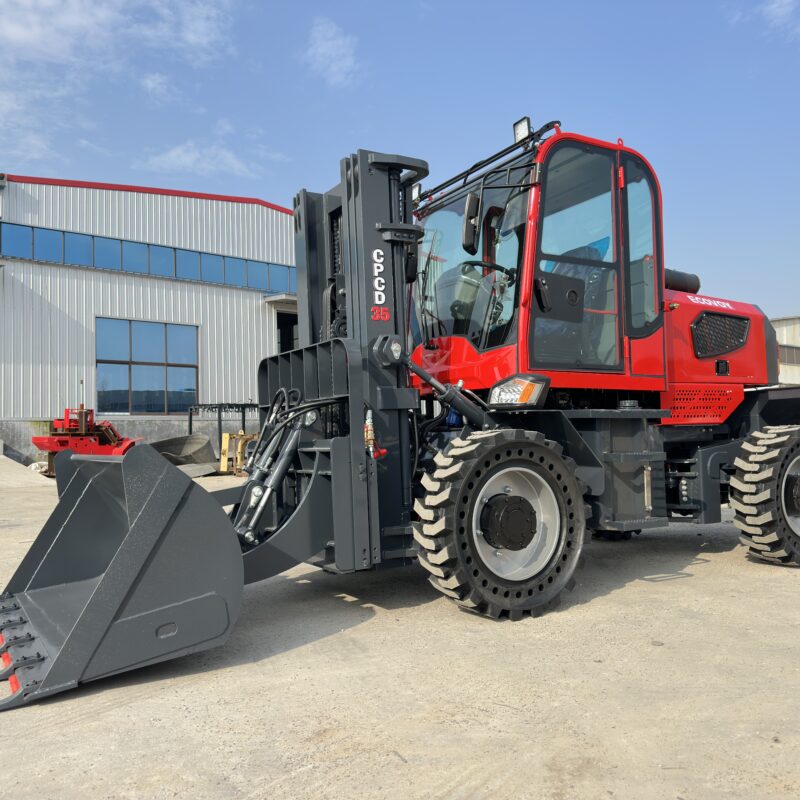Rough Terrain Forklift(3.5Ton)