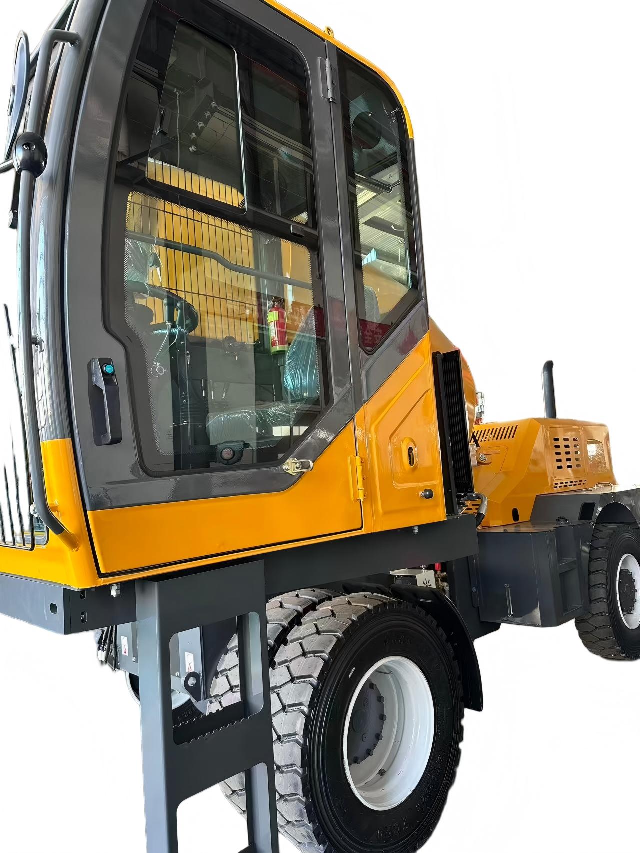 8000 Self-Loading Concrete Mixer Truck - Image 3