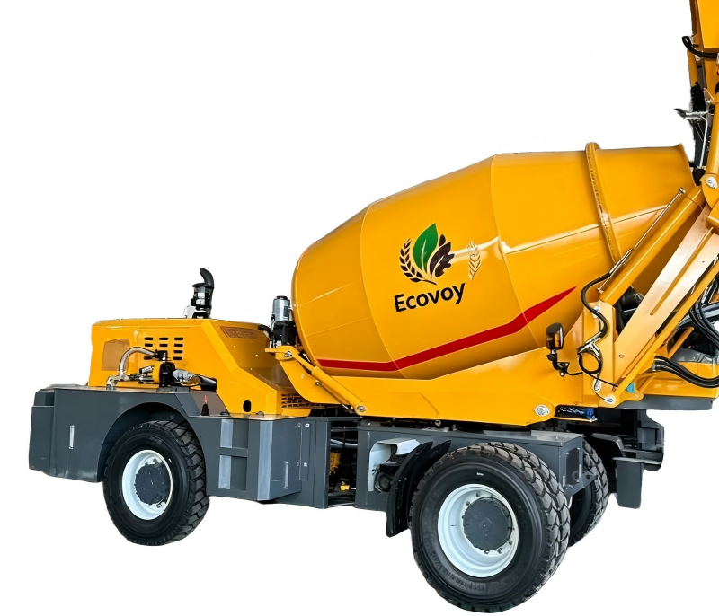 8000 Self-Loading Concrete Mixer Truck